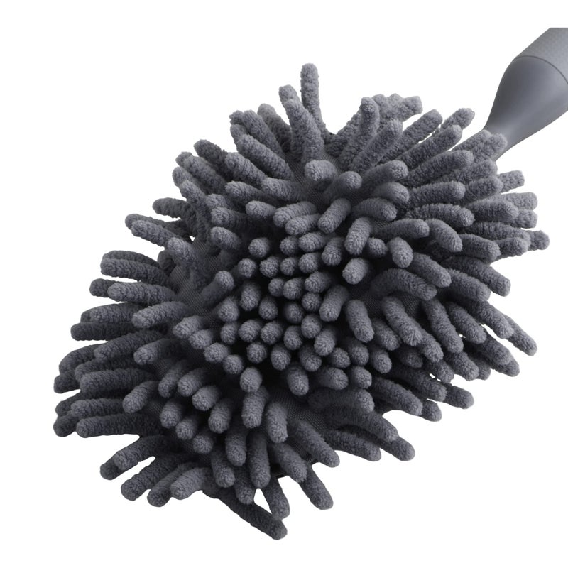 Casabella Handheld Microfiber Duster, Gray - Image 2